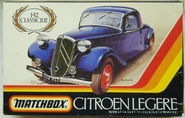 Matchbox 1/32 Citroen Legere Faux-Cabriolet or Cabriolet, PK310 plastic model kit